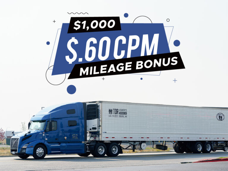 CDL A Driver Job - Tacoma, WA - $.60CPM+bonus 5 Artboard 1 100